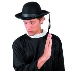 Chapeau de curé - noir Chapeaux 2,64 €