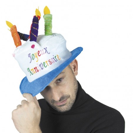 Article de fête - Blister de fête avec chapeaux et cotillons - 5