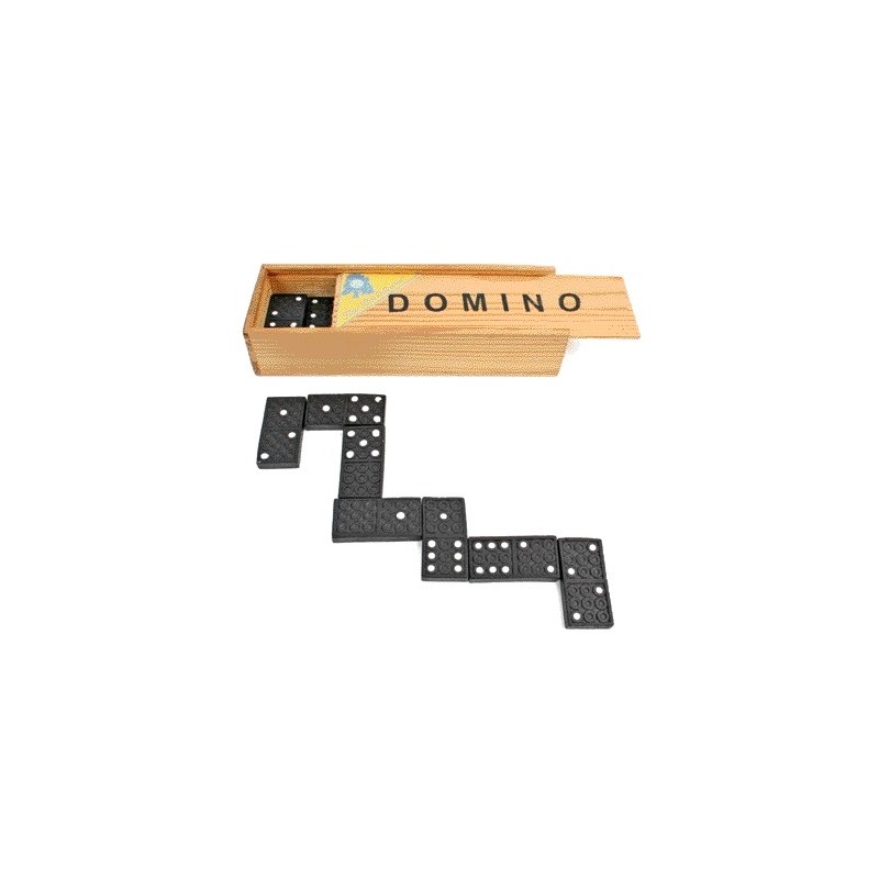 Dominos coffret bois 15 x 5 x3 Jeux bois 0,90 €