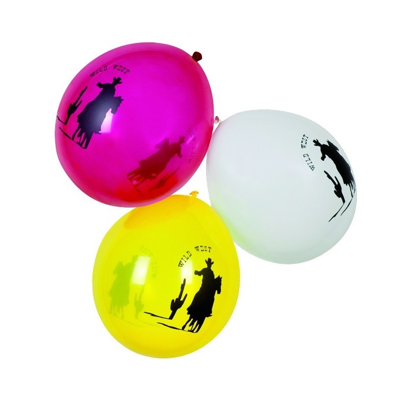 Ballon Far West sachet de 6 Ballons / Gonflables 1,67 €