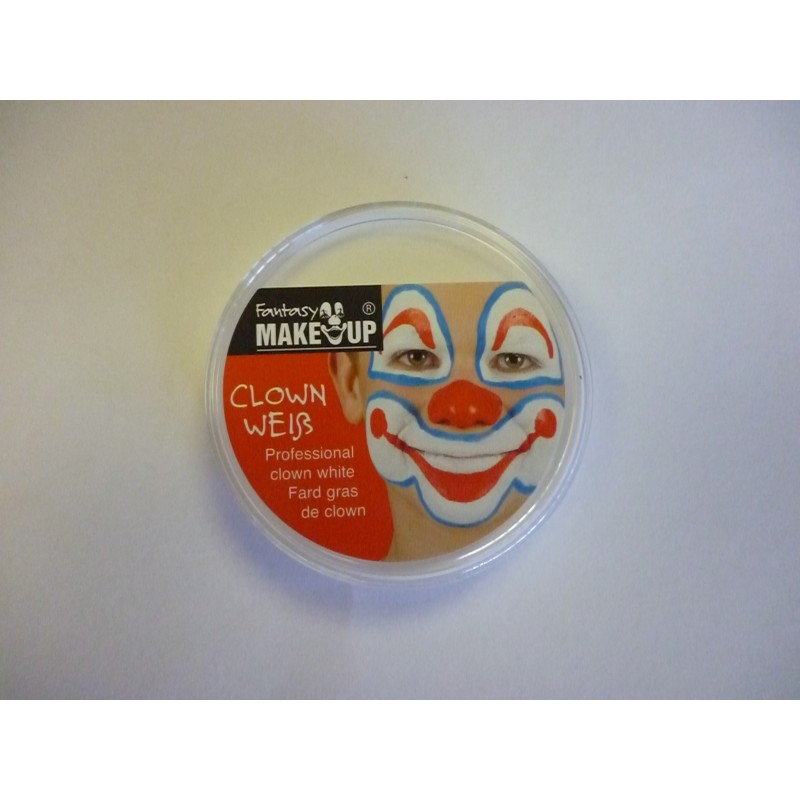 Boite de fard gras 25 grs blanc Maquillage - Chapeaux enfants - Déguisements - Masques 2,68 €