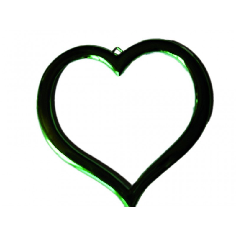 Coeur métal découpé vert 16 *14 cm GM Lot de 3 Décoration 1,99 €