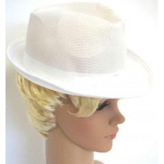 Chapeau d'été Tissu blanc Chapeaux 1,99 €