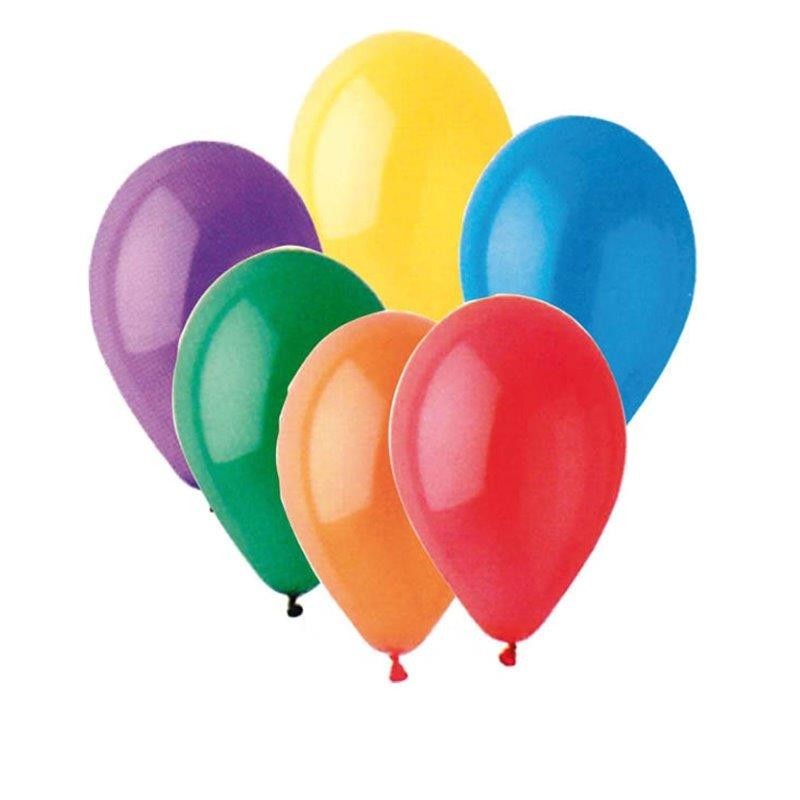 Ballons multi 30 cm le cent Ballons et Gonflables 6,50 €
