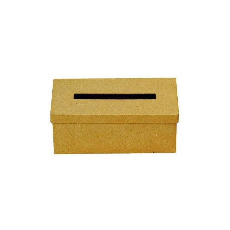 Boîte à mouchoirs carton Décopatch - Feutrine - Laine - Objet à décorer 2,60 €