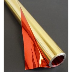 Papier métal décor Rouge/Or 0.50 x 10 m Carton mousse, papier de soie, papier crépon 10,88 €