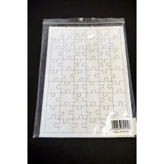 Puzzle carton blanc 54 pièces 240 x 160 mm Activités Créatives 1,45 €