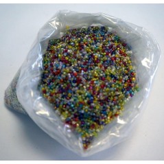 Perles rocailles Irisée 500 grs mullticolore Perles et accessoires - Boules décoratives 14,45 €