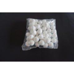 Sachet 50 boules cellulose diam. 40 blanches Activités Créatives 7,72 €
