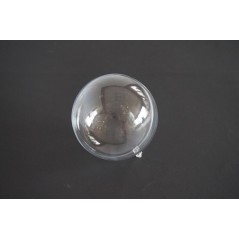 Boule plastique transparente diam.100 mm Perles et accessoires - Boules décoratives 1,65 €