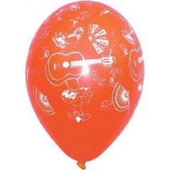 Ballon Espagna 29 cm coul assorties -les 10 Décoration 3,90 €