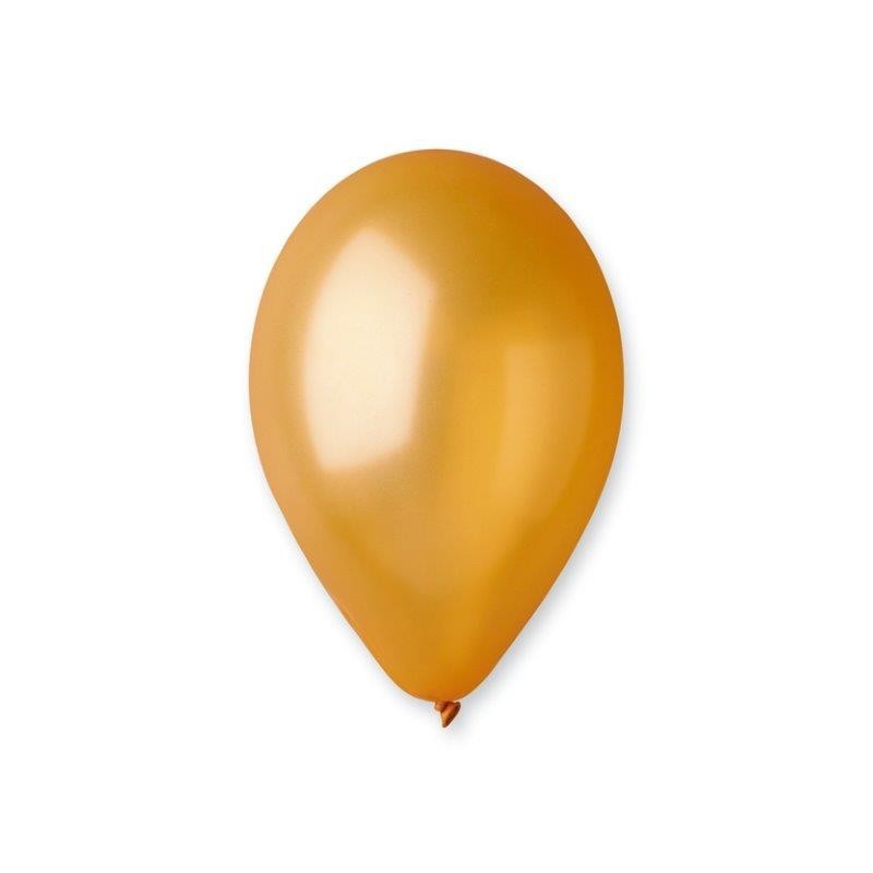 Sachet de 100 ballons Or Métal 30 Cm Ballons / Gonflables 8,99 €