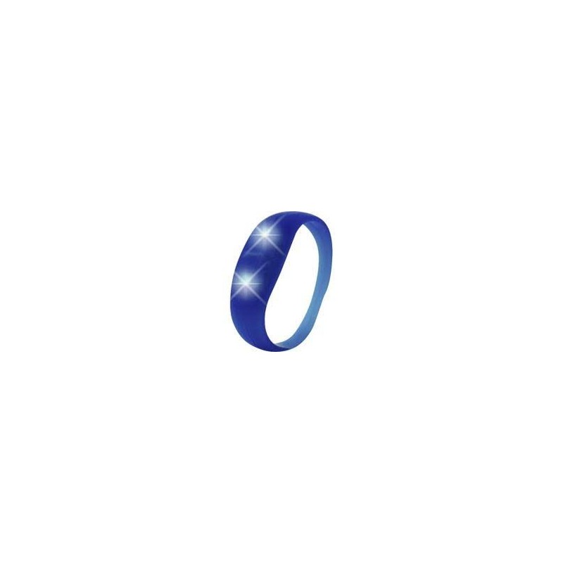 Bracelet lumineux mouvement silicone Bleu Fluos / Lumineux 2,49 €