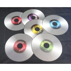 Découpe Musique (les 6 disques) Décoration 4,99 €
