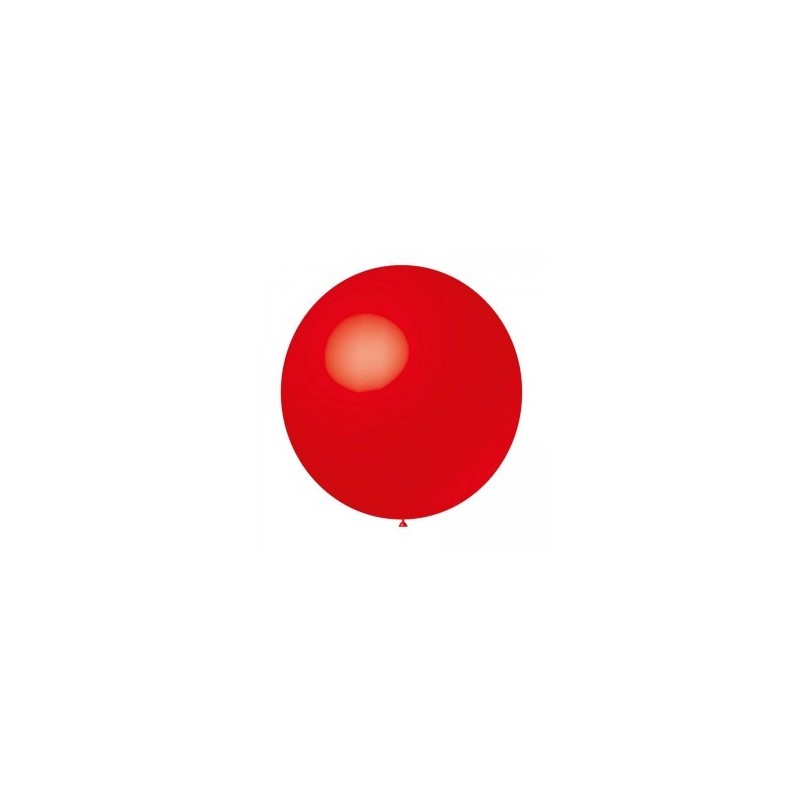 Ballon géant diamètre 90 cm Rouge l'unité
