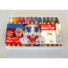 Trousse de grime 12 crayons Maquillage - Chapeaux enfants - Déguisements - Masques 4,93 €
