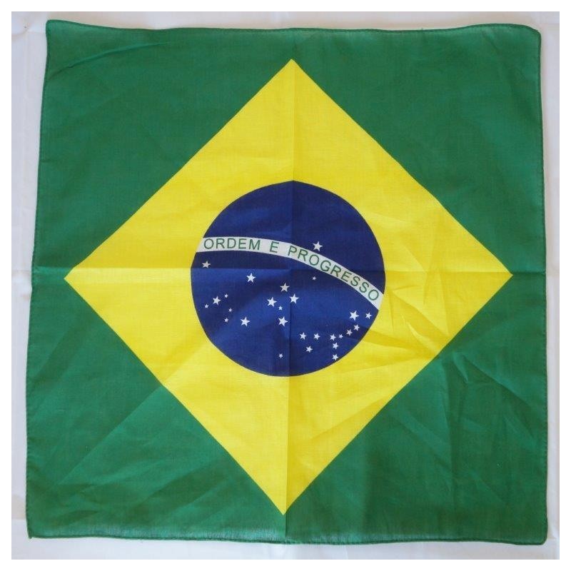 Bandana Brésil 52x52 cm Brésilienne 1,32 €