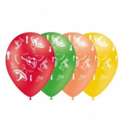 Ballons mexico 29 cm couleurs asorties les 10 Ballons / Gonflables 2,99 €