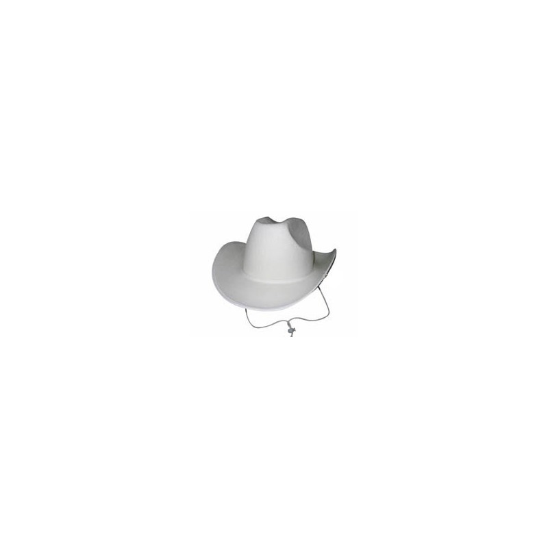 Chapeau Cow-boy blanc en feutre Chapeaux 3,26 €
