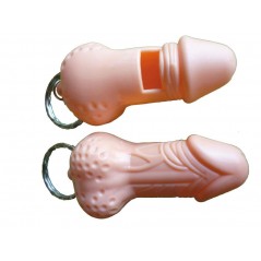 Porte-clés Sifflet zizi 12*3.5cm Sexy 0,89 €