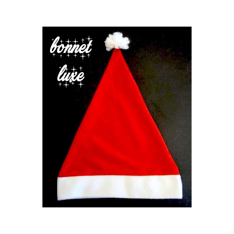 Bonnet Noël velours VIP 26 x 40 cm Noël 0,69 €