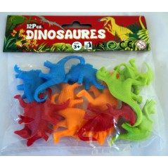 Sachet de 12 Dinosaures 6 cm Pêche mixte 0,97 €