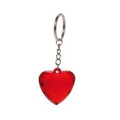 12 porte clés Coeur cristal Rouge 4 cm Porte-clés 3,80 €