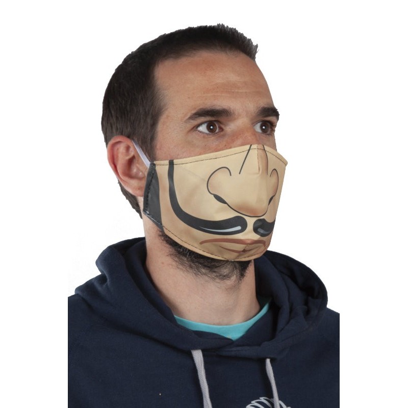 Masque protection tissu Dali - casa de papel Accueil 4,70 €