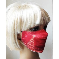 Masque protection tissu Décor Noël Accueil 4,70 €