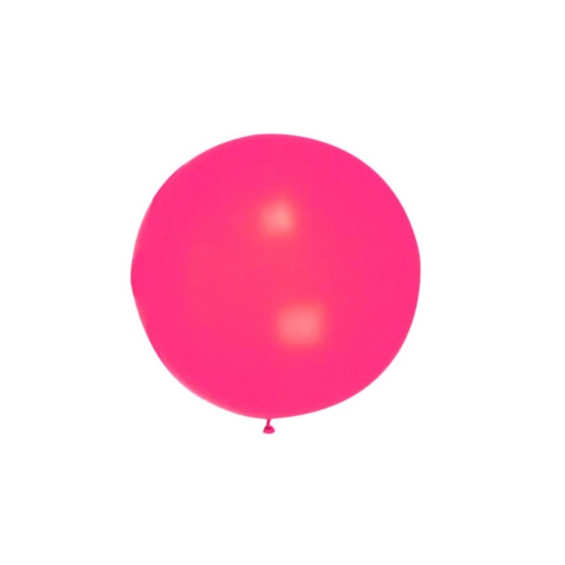 Ballon uni diam 90 cm Rose L'unité Ballons / Gonflables 1,90 €